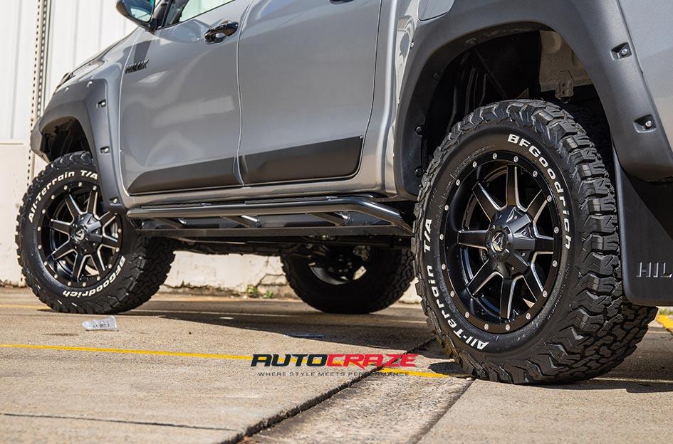 TOYOTA HILUX N80 4WD MAVERICK GLOSS BLACK MILLED ACCENTS